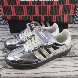 Adidas Samba x Wales Bonner Silver Metallic